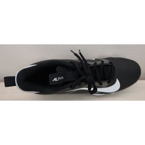 Nike FQ3875-001 Men's Sz 11W Black Alpha Menace 4 Shark Molded Football Cleats - Picture 5 of 11